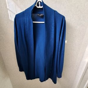 Peacock Blue Cardigan.